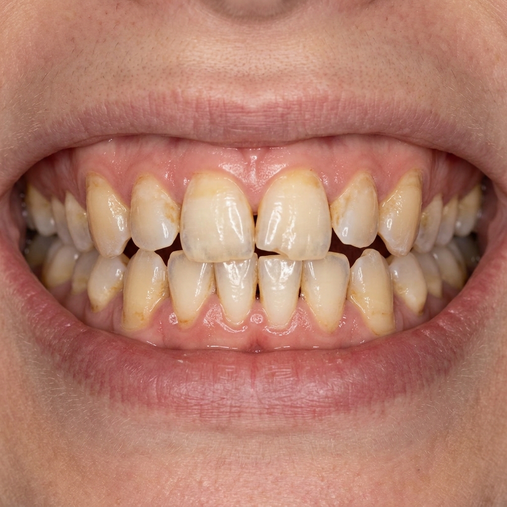 Crooked Teeth Before Treatment
